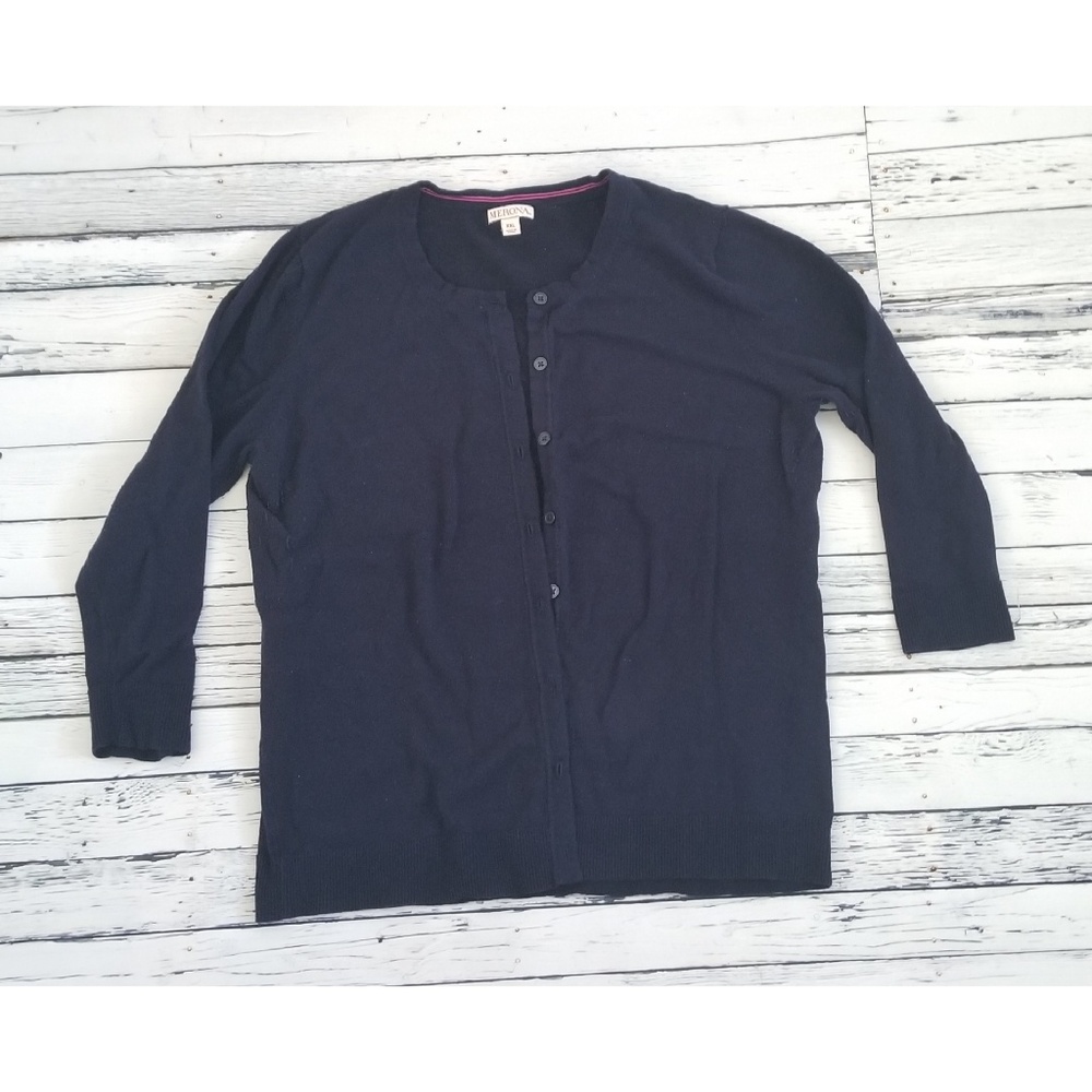 Womens Navy Cardigan